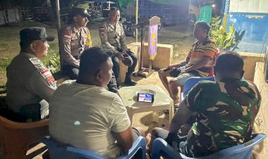 Patroli Preventif Personel Polsek Rote Tengah Jaga Kamtibmas Tetap Kondusif