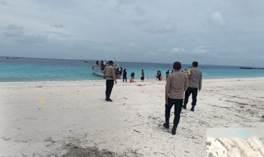 Pospol Ndao Nuse Melakukan Pengamanan di Pelabuhan Ndao
