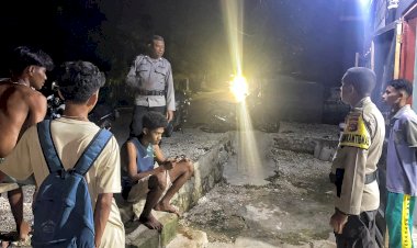 Patroli K2YD  Polsek Rote Tengah Ciptakan Rasa Aman Bagi Masyarakat