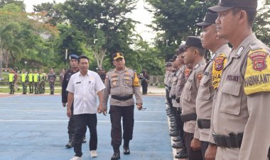 Polres Rote Ndao Gelar Apel Kesiapan Pengamanan Malam Pergantian Tahun