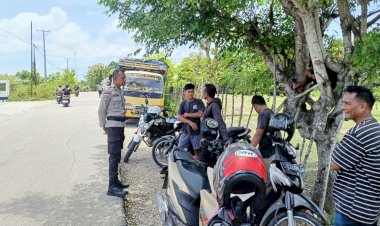 Polsek Rote Barat Laut Tingkatkan Patroli Dialogis Untuk Jaga Kamtibmas Tetap Kondusif