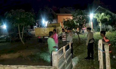 Polsek Rote Tengah Gelar Patroli Malam Jaga Kamtibmas Kondusif