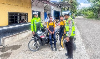 Sat  Lantas Polres Rote Ndao Tingkatkan Edukasi Keselamatan Berlalu Lintas, Tekan Angka Fatalitas Lakalantas