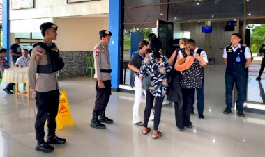 Pengamanan di Bandara D C Saudale, Upaya Polri Jaga Kenyamanan Masyarakat