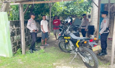 Polsek Rote Tengah Gelar Patroli Dialogis, Upaya Polri Cintakan Kamtibmas Kondusif