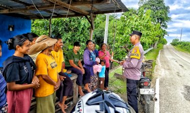 Kegiatan Sambang Bhabinkamtibmas Bersama Warga Binaan