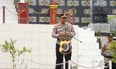 Apel Jam Pimpinan, Kapolres Tekankan Pentingnya Kerjasama Tim Dalam Memberikan Pelayanan Bagi Masyarakat