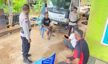 K2YD Polsek Rote Tengah, Jaga Keamanan dan Kemitraan Dengan Warga