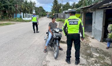 Kasat Lantas Polres Rote Ndao : Tertib Berlalu Lintas  Untuk Keselamatan Diri