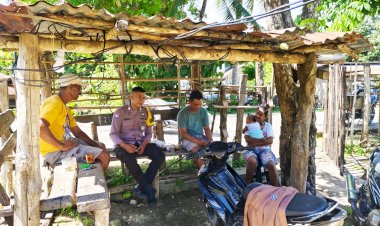 Bhabinkamtibmas Polsek Pantaibaru Sambangi Warga Binaan, Jaga Kemitraan Dalam Rangka Pemeliharaan Kamtibmas