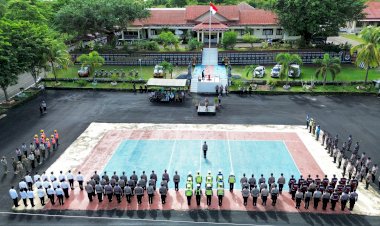 Gelar Pasukan Operasi Keselamatan Turangga 2026, Polres Rote Ndao Sasar Pelanggaran Lalu Lintas