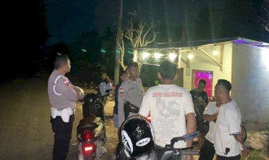 Patroli Malam Polsek Rote Selatan, Langkah Proaktif Polri Jaga Keamanan Lingkungan