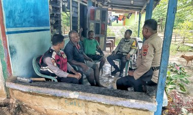 Polsek Rote Tengah Lakukan Patroli Dialogis, Ciptakan Rasa Aman Bagi Warga