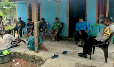 Upaya Preemtif Bhabinkamtibmas Polsek Pantaibaru