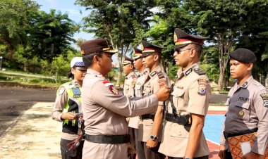 Kapolres Rote Ndao Pimpin Sertijab Wakapolres dan Kapolsek Rote Barat