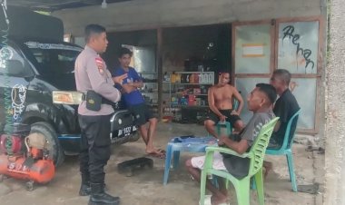 Kegiatan Preemtif Bhabinkamtibmas Polsek Pantaibaru Bersama Warga Binaan