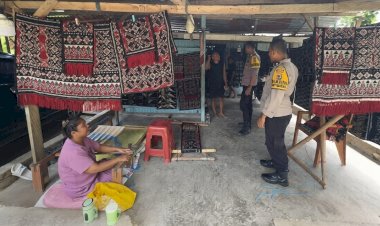 Patroli Dialogis Polsek Lobalain Untuk Jamin Keamanan dan Kenyamanan Masyarakat