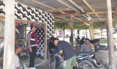 Polsek Rote Selatan Gelar Patroli Dialogis Untuk Meningkatkan Keamanan