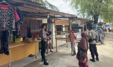 Polsek Lobalain Lakukan Patroli Dialogis Jamin Kenyamanan Masyarakat