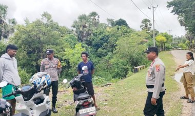 Patroli Dialogis Polsek Rote Tengah  Untuk Jamin Kenyamanan Masyarakat dan Cegah Tindak Pidana