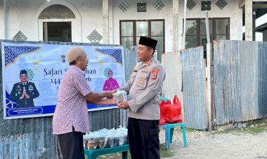 Safari Ramadhan Kapolres Rote Ndao di Mesjid Jamiatul Islamiyah Oelaba