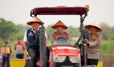 Tanam Raya Jagung Serentak Kuartal I, Kapolri: Tuntaskan Target Swasembada Pangan Presiden