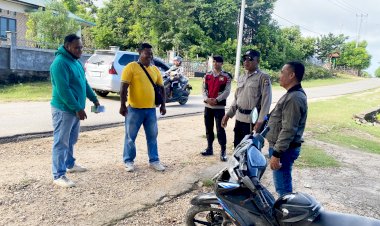 K2YD Polsek Rote Tengah Cegah Potensi Tindak Pidana