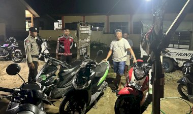 Patroli Malam Polsek Rote Barat Laut, Ciptakan Rasa Aman Bagi Masyarakat