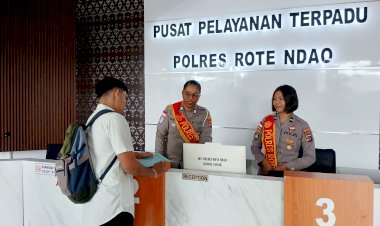 Gedung Pelayanan Publik Polres Rote Ndao, Mengintegrasikan  Layanan Publik Kepolisian