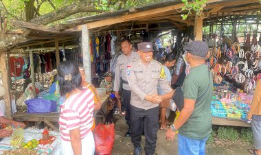 Patroli K2YD Polsek Rote Barat Daya, Ajak Masyarakat Jaga Kamtibmas