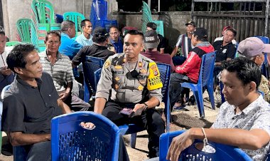 Patroli Ronda Presisi Samapta Polres Rote Ndao, Cegah Potensi Gangguan Keamanan.