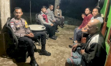 Patroli Malam Polsek Rote Tengah, Cegah Potensi Gangguan Keamanan