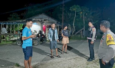 K2YD Polsek Rote Selatan Jamin Kenyamanan Masyarakat di Desa Daleholu