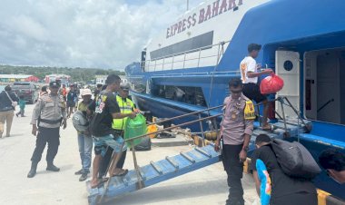 Cegah Potensi Pidana, Polsek Lobalain Masifkan Pengamanan di Pelabuhan Baa