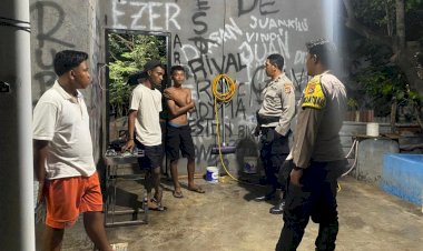 Patroli Dialogis Polsek Rote Barat,Tingkatkan Keamanan dan Cegah Tindak Pidana di Malam Hari