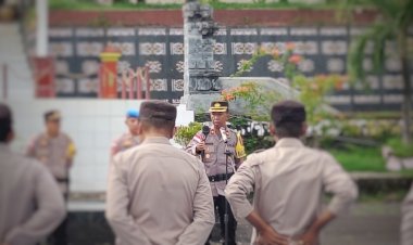 Wakapolresrotendao : Pembinaan Personel Akan Terus Dilakukan Untuk Menekan Pelanggaran Anggota