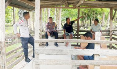 Polsek Rote Barat Daya Tingkatkan Edukasi Bagi Masyarakat Jaga Kamtibmas Tetap Kondusif