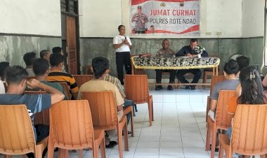 Dengar Asprirasi Warga, Polres Rote Ndao Gelar Jumat Curhat di Sedeoen