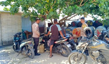 Antisipasi  Kriminalitas,  Personel Polsek Lobalain Tingkatkan  Patroli Dialogis