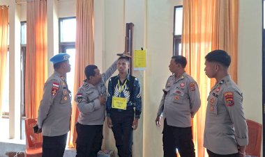 232 Casis Polri Lakukan Rikmin, Propam Polres Rote Ndao Sosialisasikan Barcode Yanduan Propam Polri