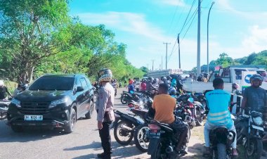Polsek Rote Barat Laut Tingkatkan Pengamanan Diarea SPBU Longgo