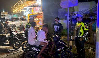 Satuan  Lalu Lintas Polres Rote Ndao Tingkatkan Edukasi Kamseltibcarlantas, Tekan Angka Kecelakaan