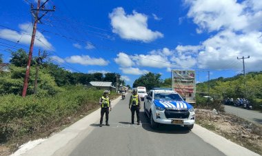 Polres Rote Ndao Lakukan Pengamanan Serta Pengawalan  Karnaval dan Pawai Paskah 2026