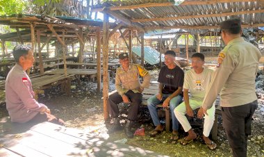 K2YD Polsek Rote Barat Daya, Wujudkan Rasa Aman dan Tingkatkan Kemitraan  Wujudkan Kamtibmas Komdusif