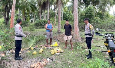 Patroli Dialogis Polsek Rote Tengah, Jaga Kemitraan Dalam Mewujudkan Kamtibmas Yang Kondusif