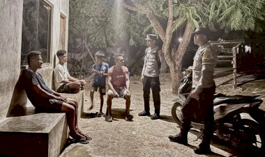 KRYD Polsek Rote Barat Daya, Upaya Untuk Menjaga Kamtibmas Tetap Kondusif