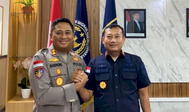 Silaturahmi Kapolres Rote Ndao Bersama Kepala Imigrasi Kupang, Perkuat Sinergitas Penanganan People Smuggling
