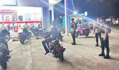 Patroli Ronda Presisi  Polres Rote Ndao, Upaya Preventif Gangguan Keamanan