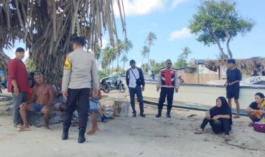 Polsek Rote Barat Gelar Patroli Dialogis, Jamin Kamtibmas Tetap Kondusif