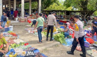 Kapolsek Rote Barat Daya : Pengamanan di Pasar Tudameda Jamin Kenyamanan Masyarakat